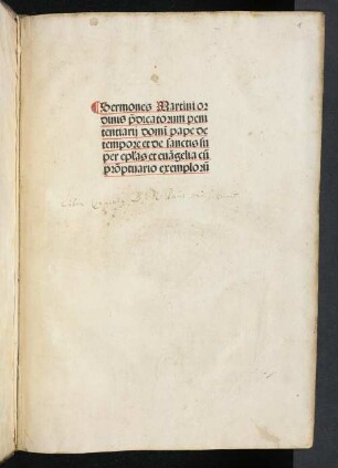 Sermones de tempore et de sanctis
