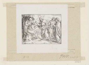 Christus heilt den Blinden, aus: "Leben Christi"