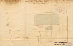 Gesuch der Fa. Robert Schwarzenbach & Cie in Weil-Friedlingen um Erlaubnis zur Anlegung eines Dampfkessels