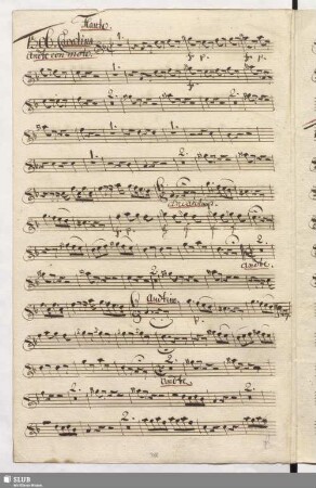1306. Cavatina: Batti il ferro / Seydelmann, F.