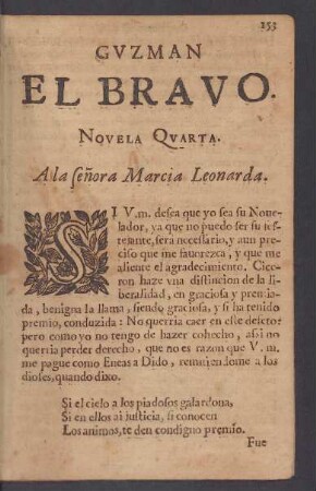 Guzman el Bravo. Novela quarta.