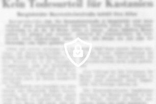 Kein Todesurteil für Kastanien