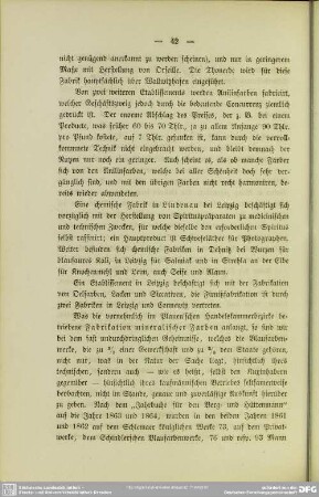 Fabrikation mineralischer Farben