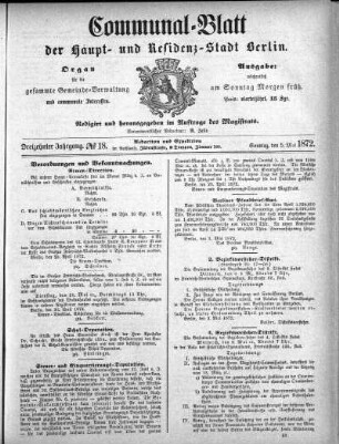 1872,18: No. 18, 5. Mai 1872