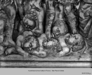 Kanzel : Kanzelkörper : Bethlehemitischer Kindermord