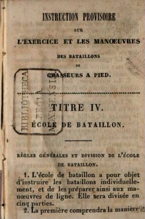 Chasseurs à pied, 2
