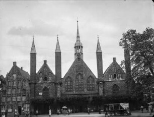 Heiligen-Geist-Hospital : Heiligen-Geist-Hospital am Koberg, eine der ältesten bestehenden Sozialeinrichtungen der Welt.