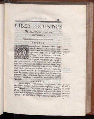 Liber Secundus De excoctione venarum cuprearum
