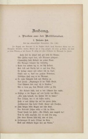 A. Proben aus der Weltliteratur