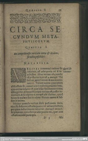 Circa Secundum Metaphysicorum