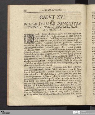 Capvt XVI. De Bvllæ Jvbileæ Demonstratione Papalis Monarchiæ Avthentica.