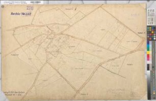 Küntrop (Neuenrade), Garbeck (Balve), Umlegung Küntrop, Urkarte II Garbeck Planbl. 18