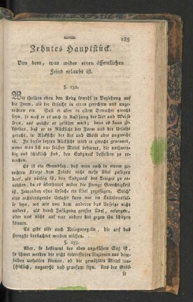 Zehntes Hauptstück.