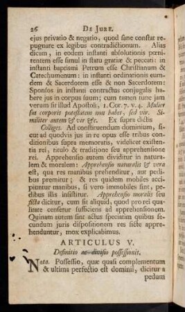 26-32, Articulus V