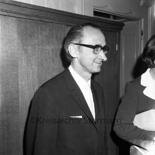 Amtsgericht: Königstraße: Amtseinführung Leiter Richter Werner Finke, 5. Juni 1973