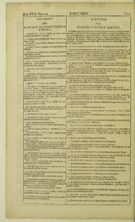 Kirchen und Gelehrte Historie
