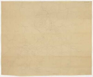 [Topographische Karte m. Zentrum Hirschfelde]