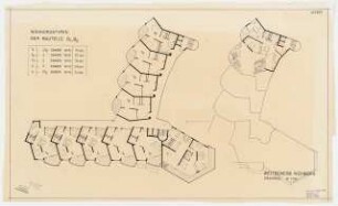 Siedlung Weinberg, Kassel: Grundriss 1:100