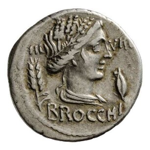 Münze, Denar, 63 v. Chr.