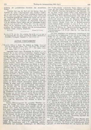 675-677 [Rezension] The Midrash on Psalms