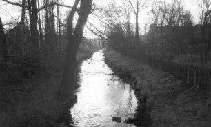 Bischofswerda. Die Wesenitz am Abend