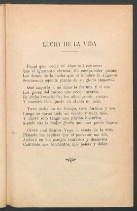Lucha de la vida