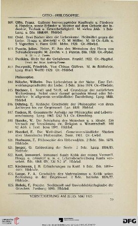 Philosophie (Nr. 814-839)