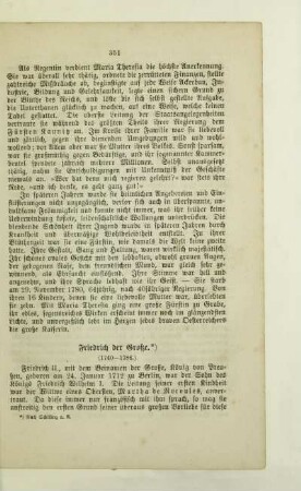 Friedrich der Große (1740-1786)