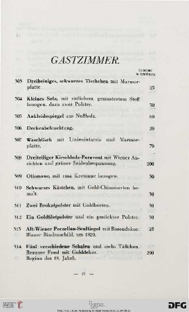 Gastzimmer (Nr. 303-366)