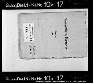 Verzeichnis der Kriegsschäden Enthält: u. a.: Namenslisten
