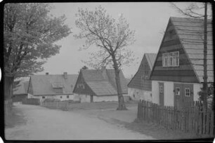 Zinnwald-Georgenfeld. Exulantensiedlung (um 1730)