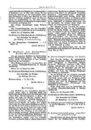 Merkblatt des Potsdamschen Großen Waisenhauses : [Amtlicher Teil]