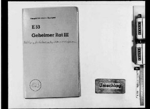 Prüfungswesen: Befähigung für den Dienst im Berg-, Hütten- und Salinenfach