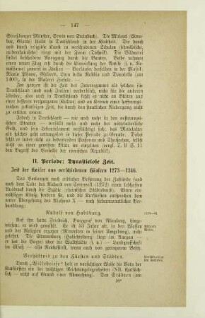 II. Periode: Dynastielose Zeit