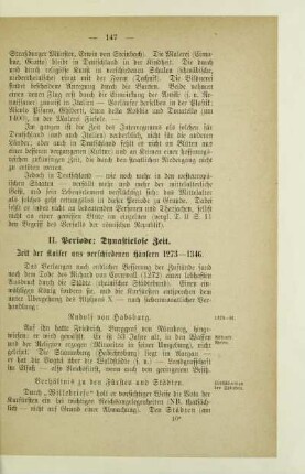 II. Periode: Dynastielose Zeit