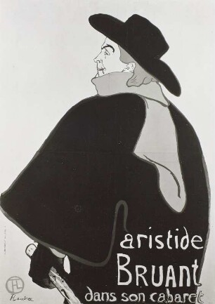 Aristide Bruant dans son cabaret