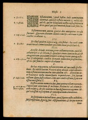 Thesis I. - XXXIII.