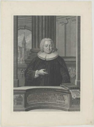 Bildnis des Iohannes Balthasar Stark