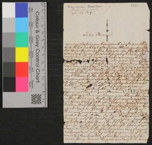 Brief von Maximiliane von La Roche an Clemens Brentano