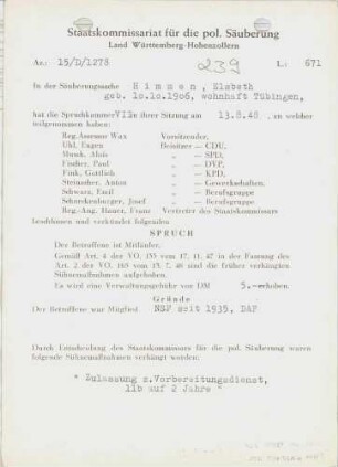 Himmen, Elsbeth