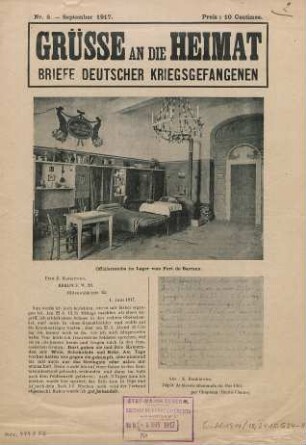 GRÜSSE AN DIE HEIMAT : BRIEFE DEUTSCHER KRIEGSGEFANGENEN