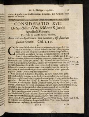 117-136, Consideratio XVIII.-XX.
