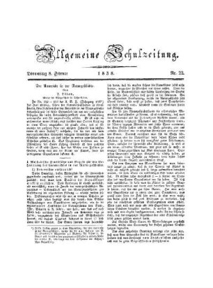 Der Unterricht in der Naturgeschichte
