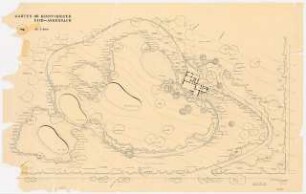 Garten Dr. Kindt-Kiefer, Andernach-Eich: Lageplan, Pflanzplan 1:200