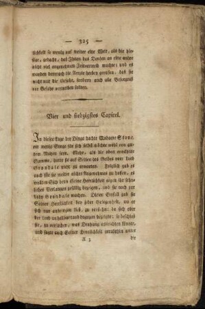 Vier und siebzigstes Capitel.