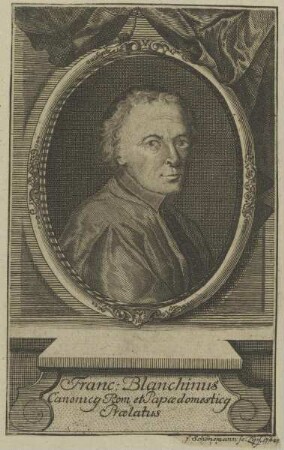 Bildnis des Franc. Blanchinus