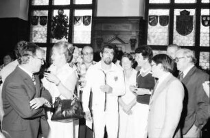 Freiburg: Empfang im Großen Ratsaal, Adolf Seger