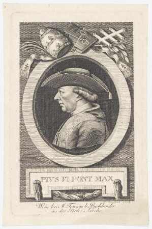 Bildnis des Papst Pivs VI.