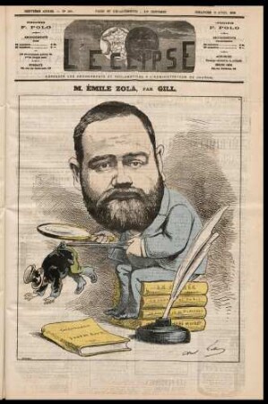 M. Émile Zola, par Gill