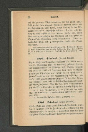 3597. Schuback (Ernst Wilhelm)